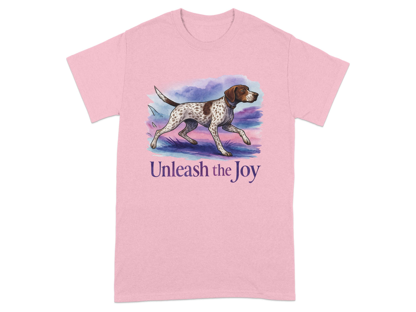 Unleash the Joy T-Shirt with Dog Artwork product type