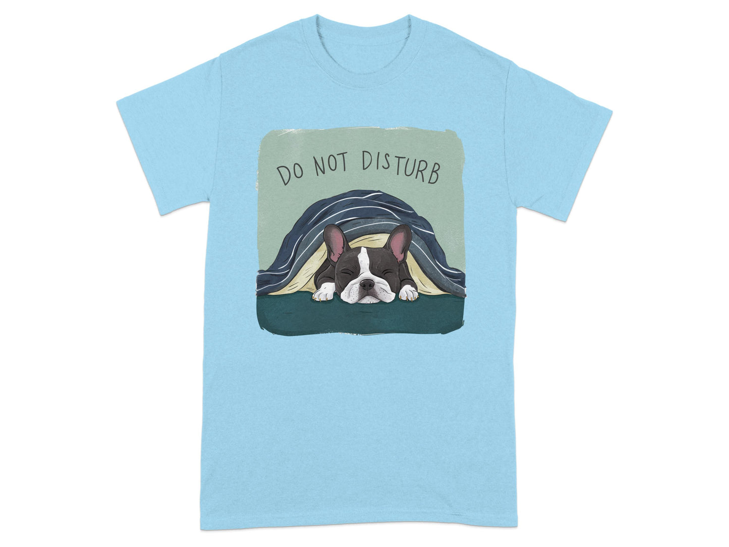 Do Not Disturb Sleeping Dog Graphic T-Shirt product type
