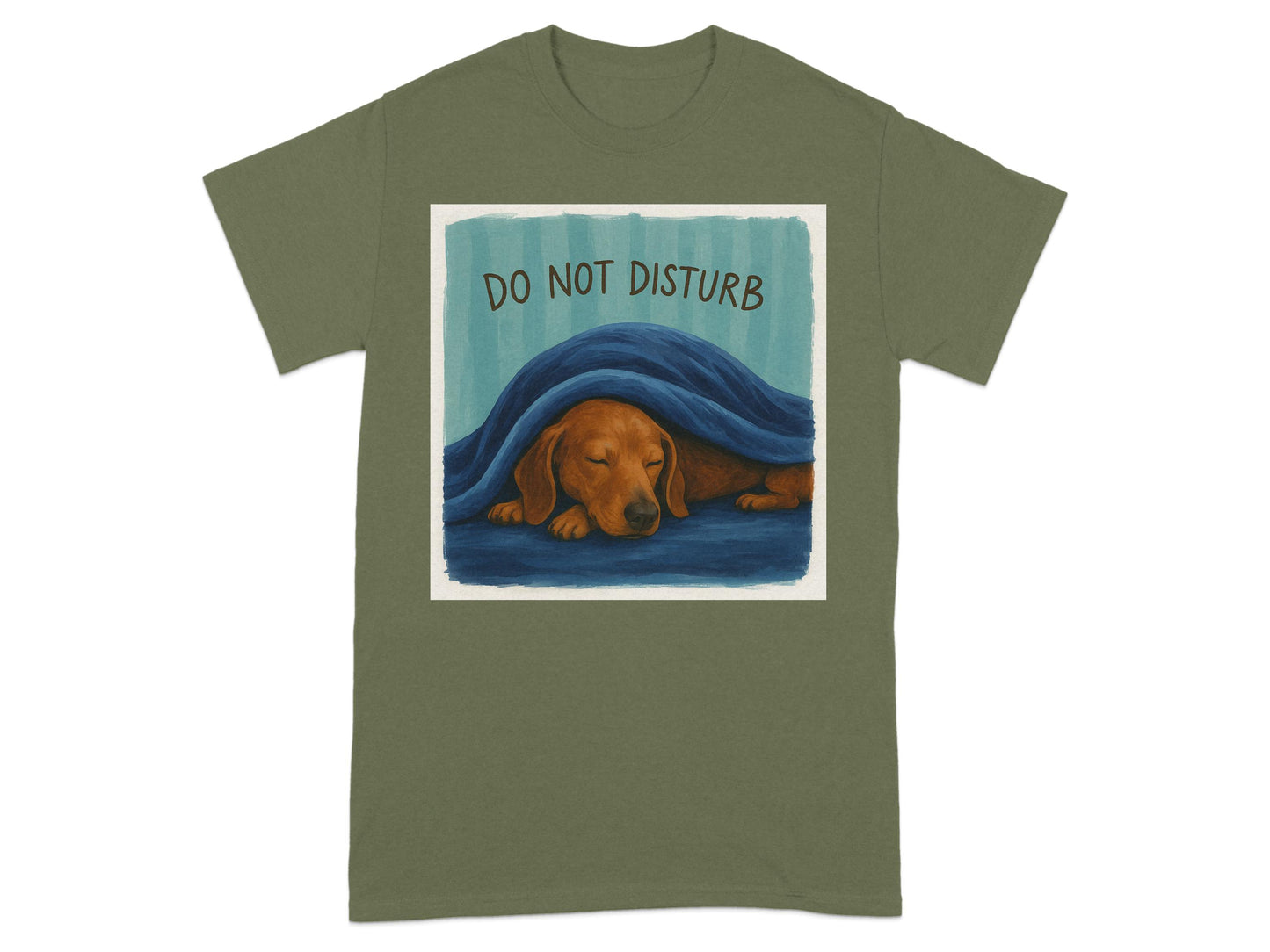 Do Not Disturb Sleeping Dog Graphic T-Shirt product