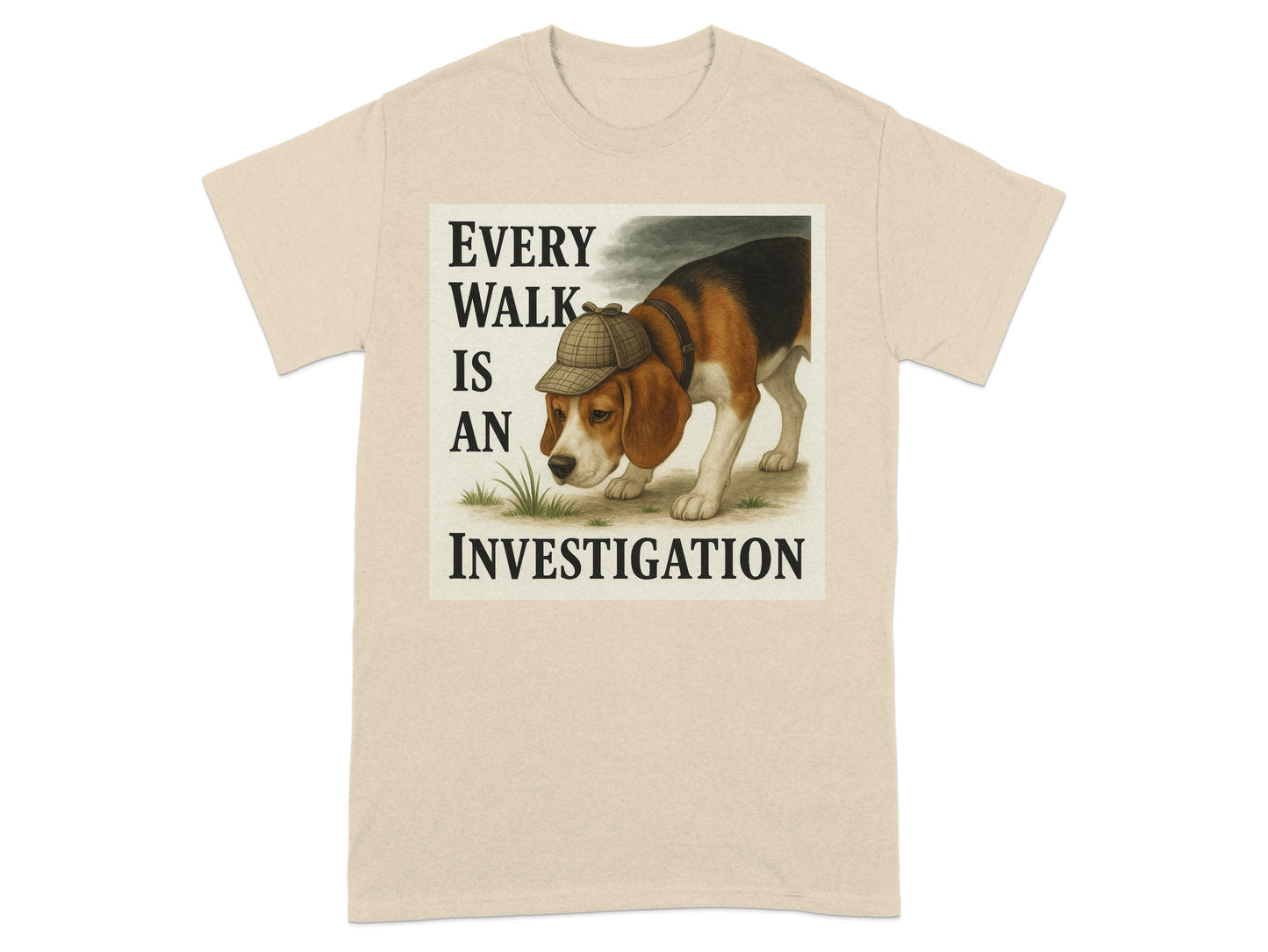 Every Walk Is An Investigation Graphic T-Shirt product type