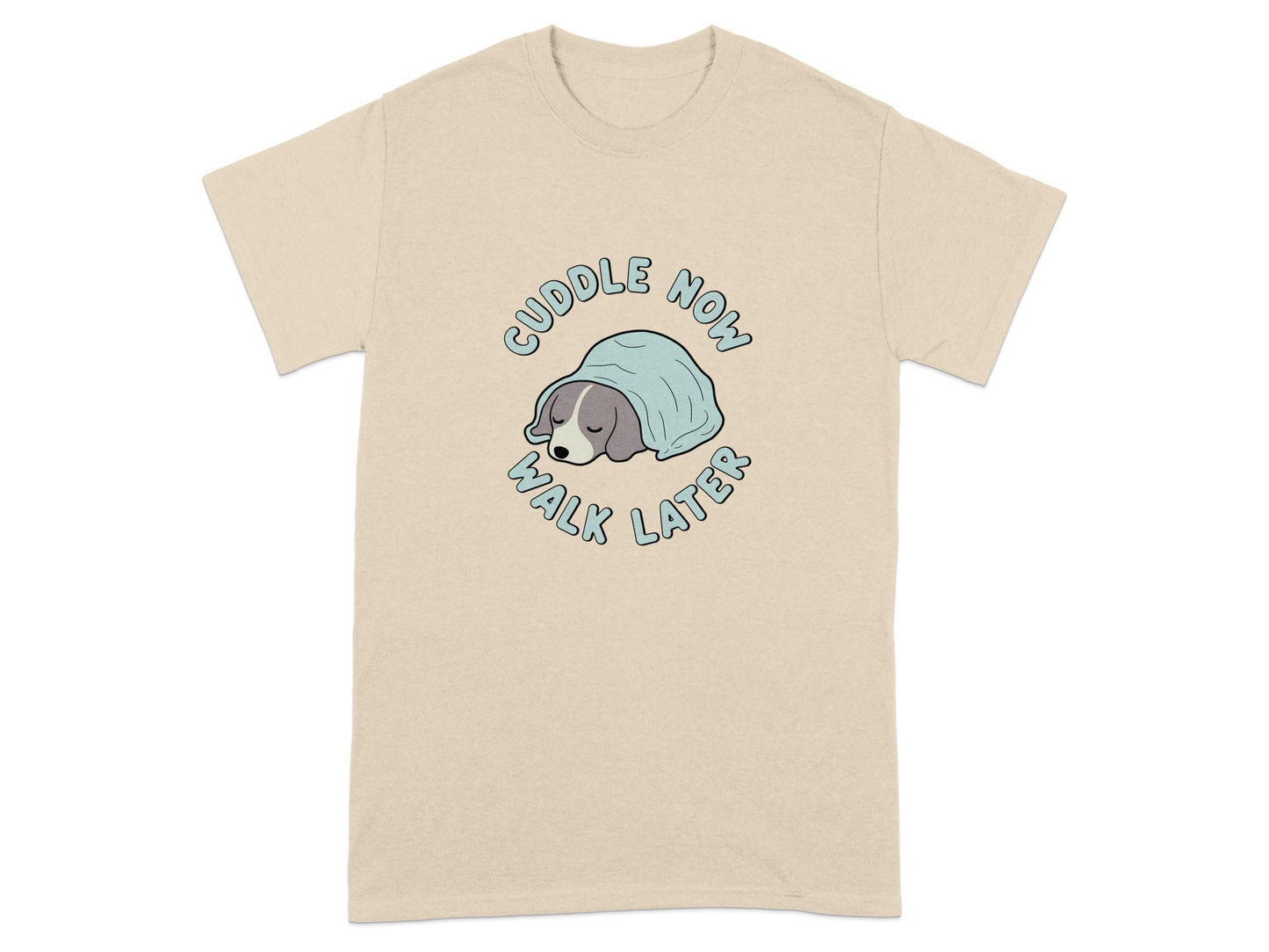 Cuddle Now Walk Later Graphic Printed T-shirt product