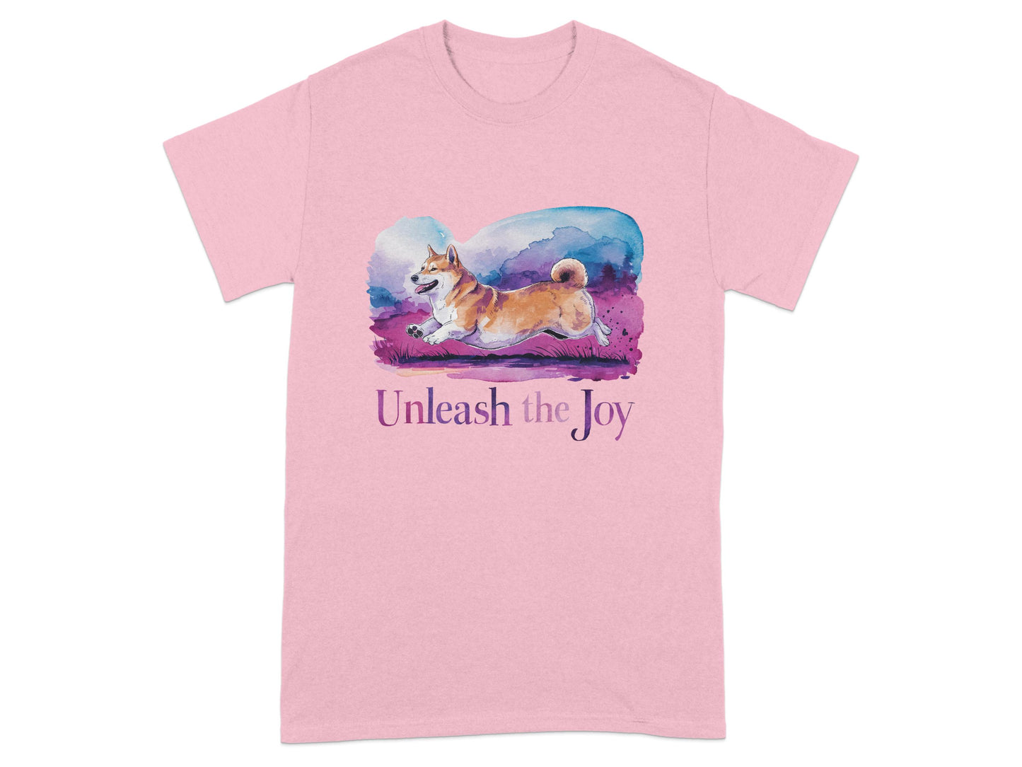 Unleash the Joy Dog Design Graphic T-Shirt product type