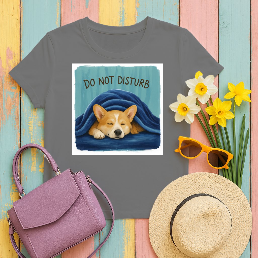 Do Not Disturb Sleeping Dog Graphic Tee product