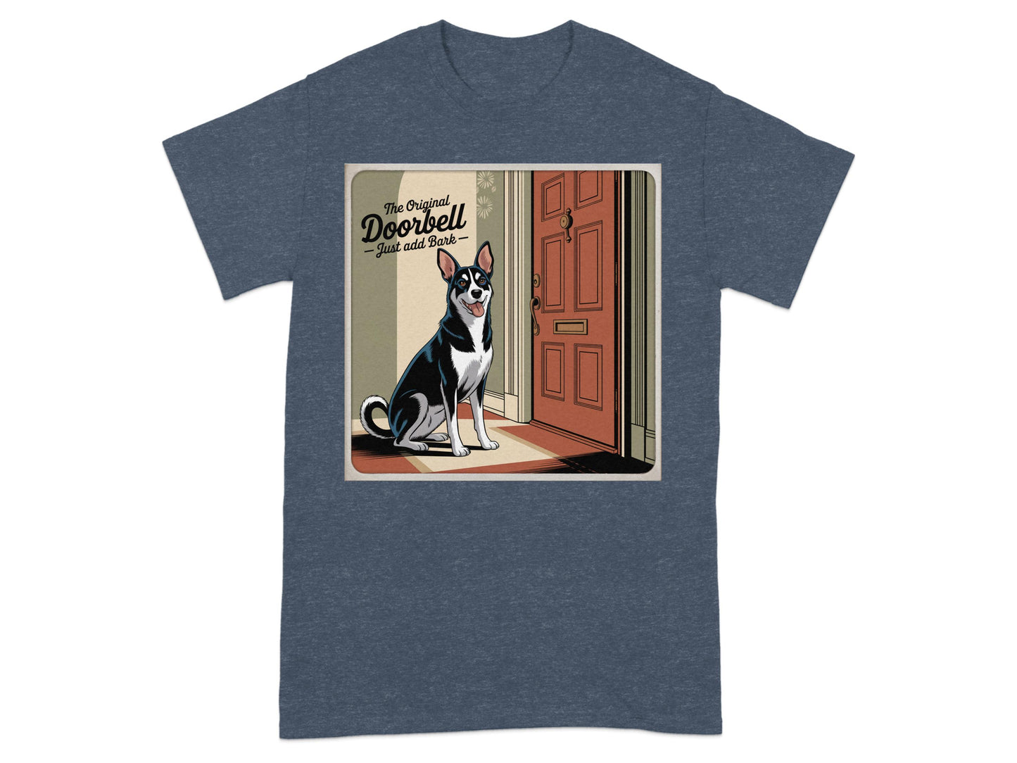 Graphic Tee with Cute Dog Illustration T-Shirt product