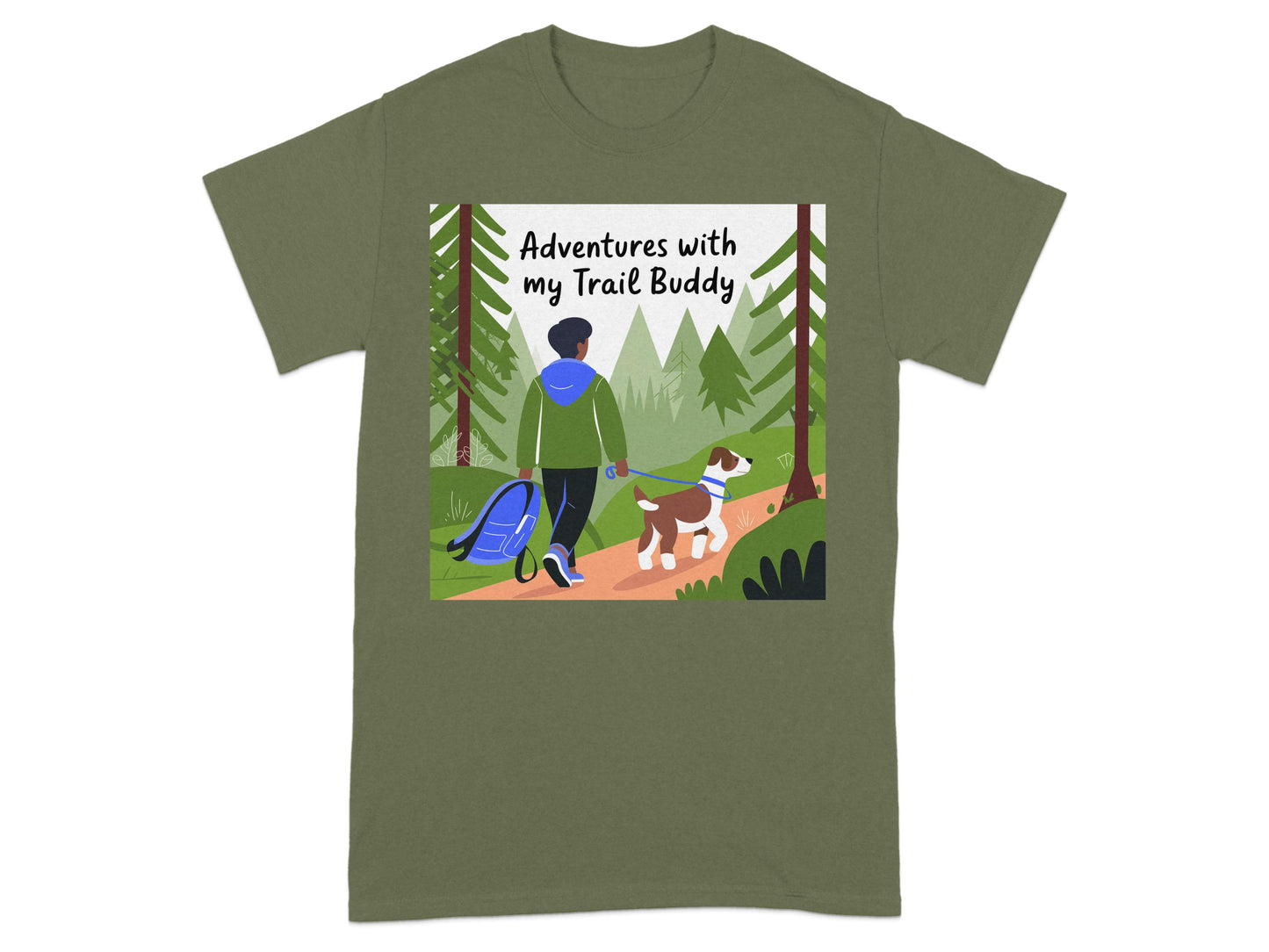 Adventures with my Trail Buddy T-shirt product