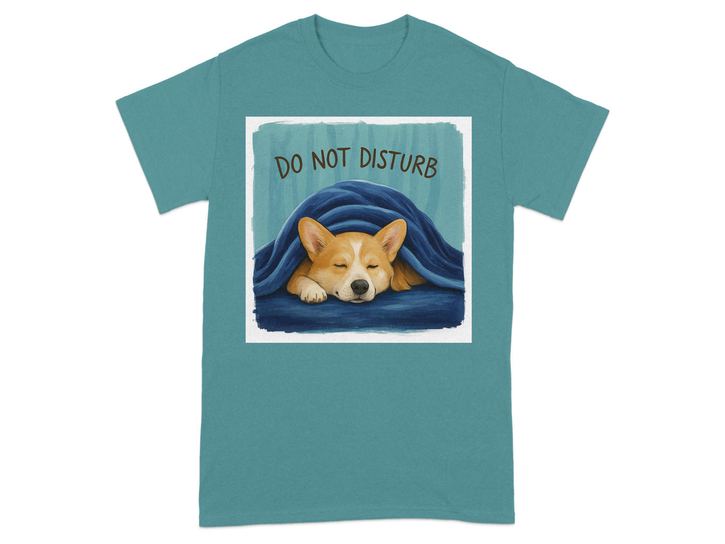 Do Not Disturb Sleeping Dog Graphic T-Shirt product type