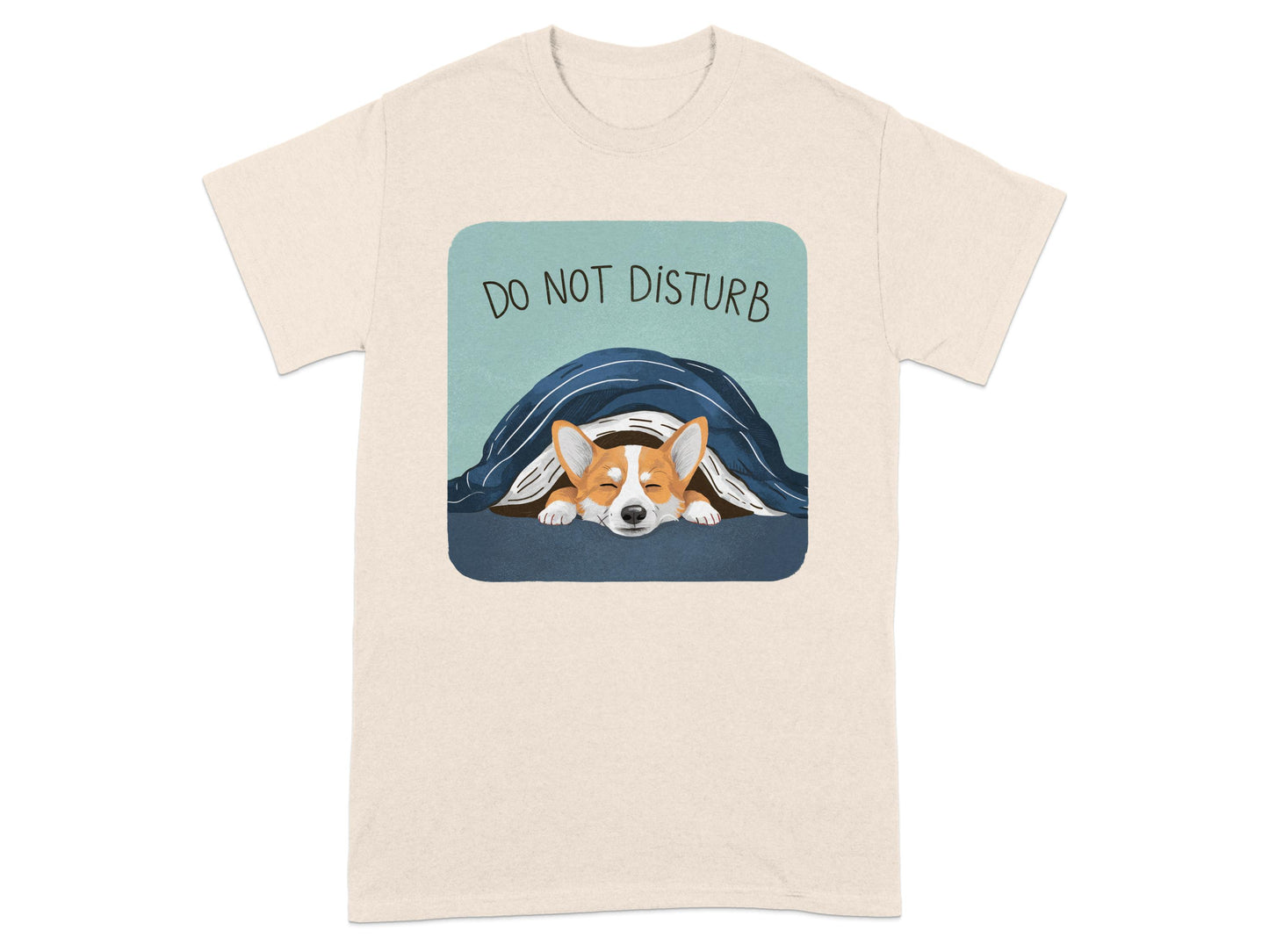Do Not Disturb Sleeping Dog Graphic T-Shirt product type