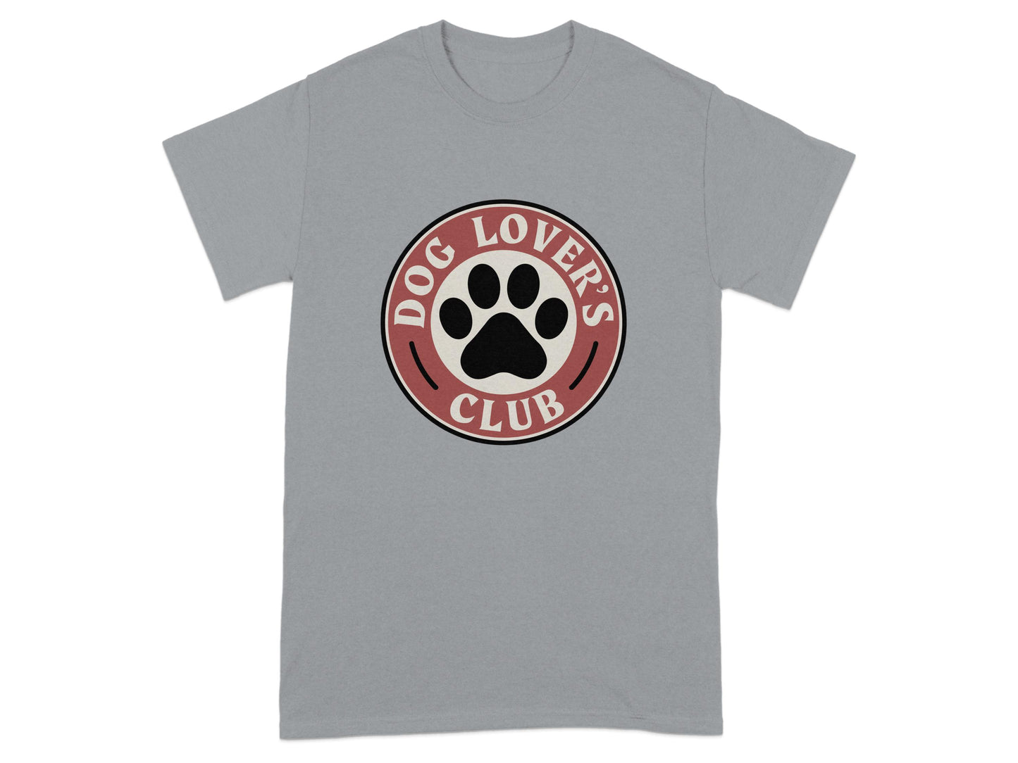Dog Lovers Club Graphic Tee Shirt Casual Wear product