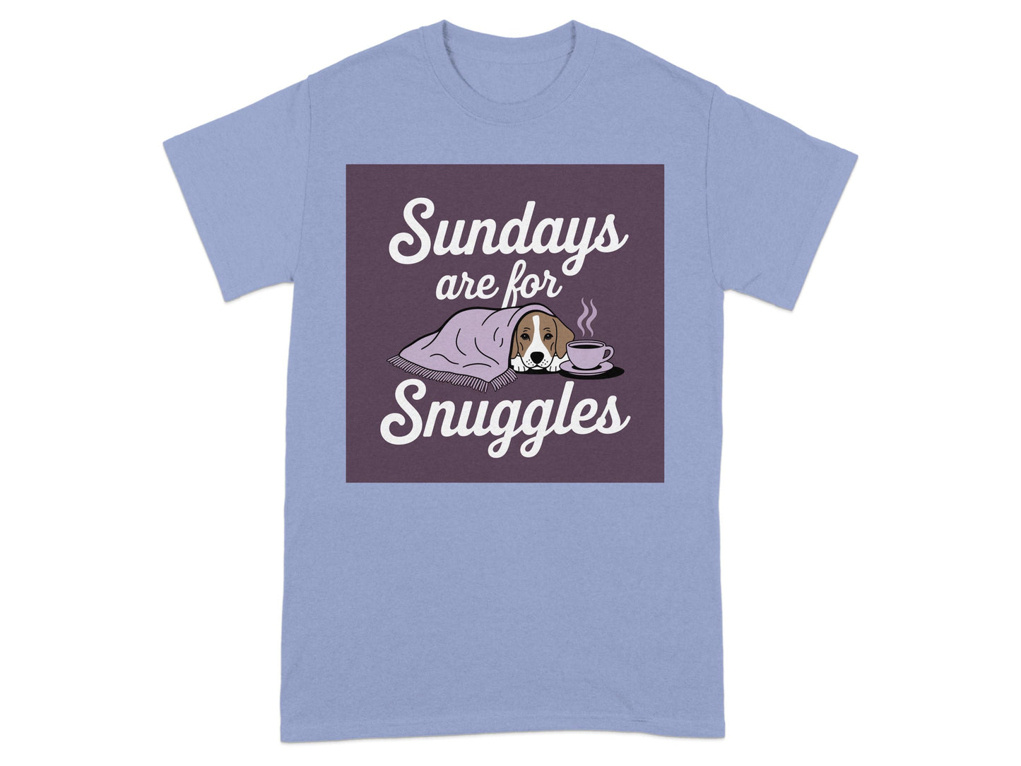 Sundays Are For Snuggles Graphic T-Shirt product