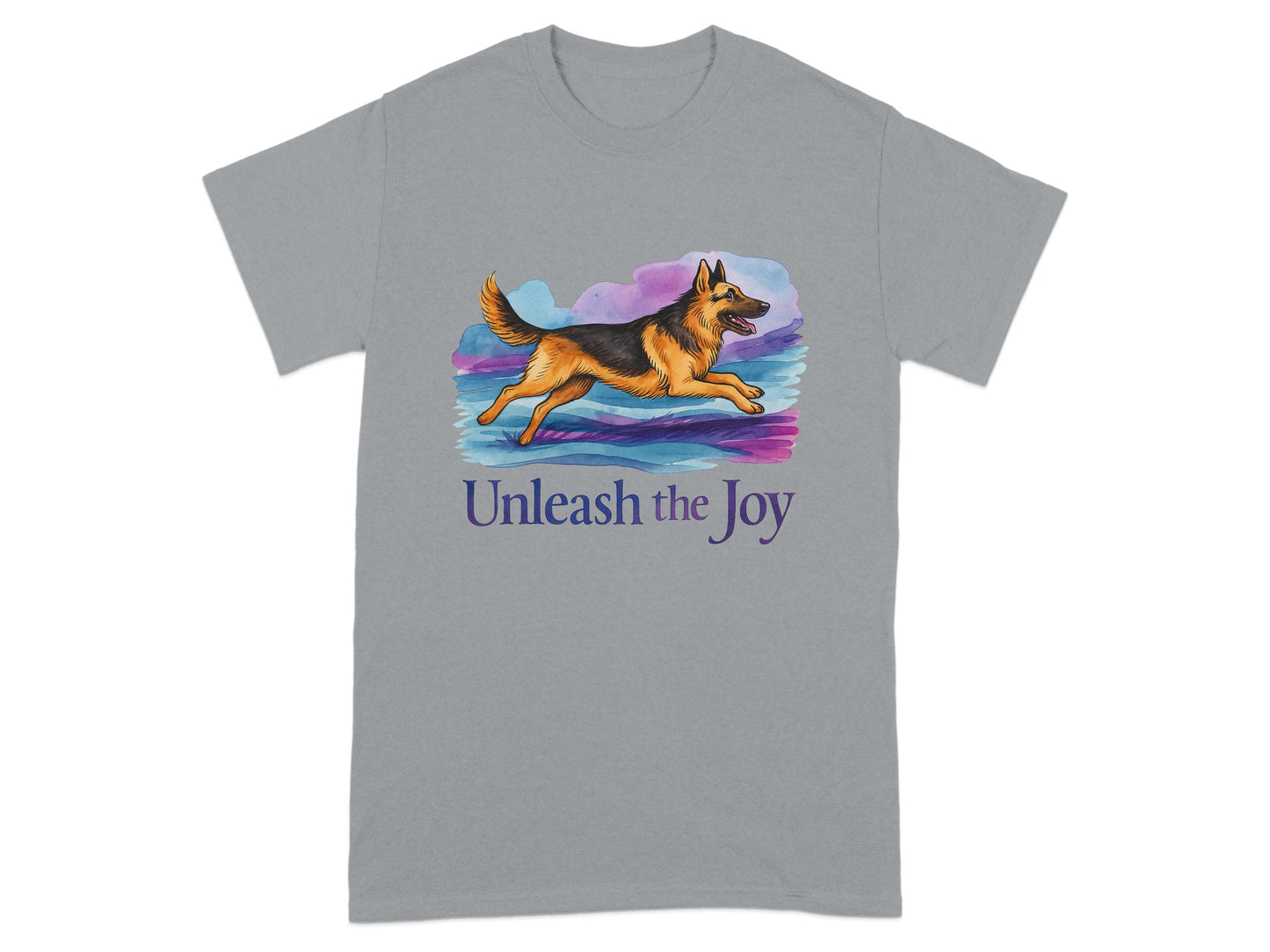 Unleash the Joy Colorful Dog Print T-shirt product