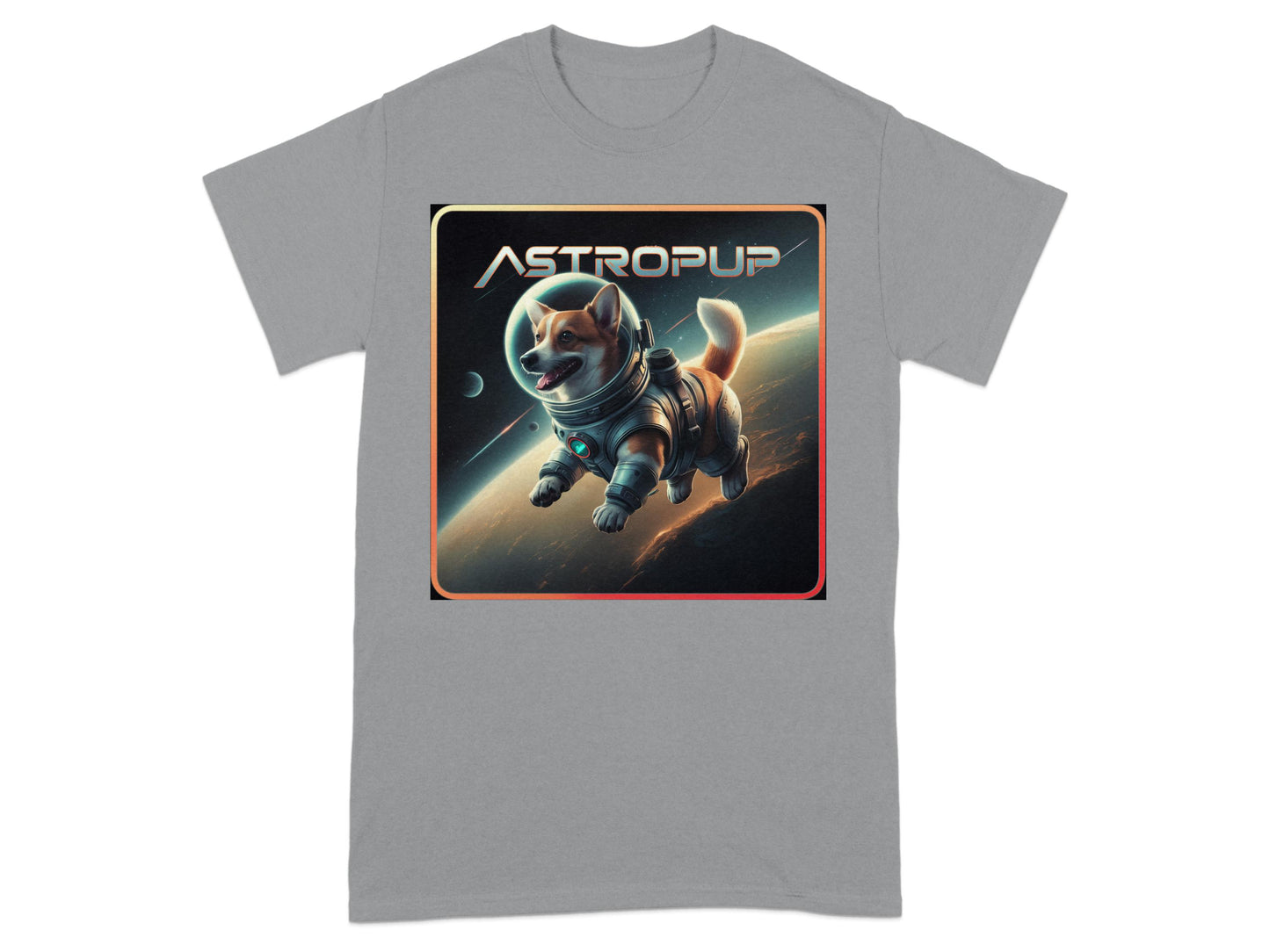 Astropup Spaceship Dog Graphic T-shirt product