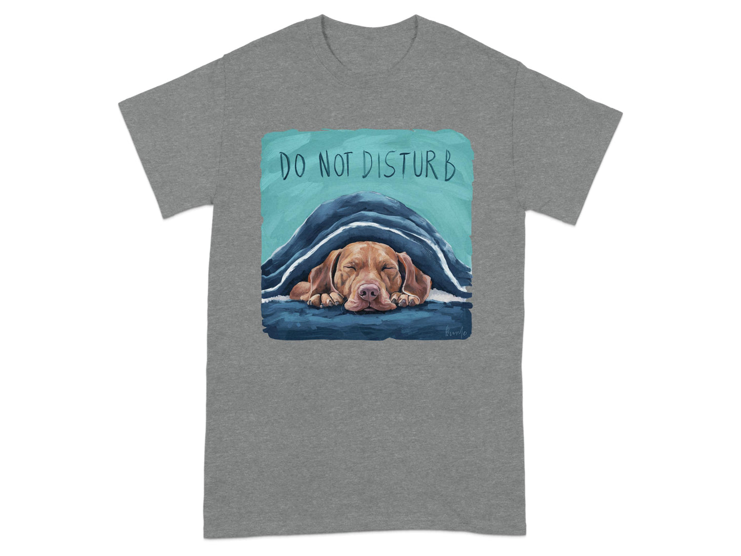 Do Not Disturb Sleeping Dog Graphic Tee product