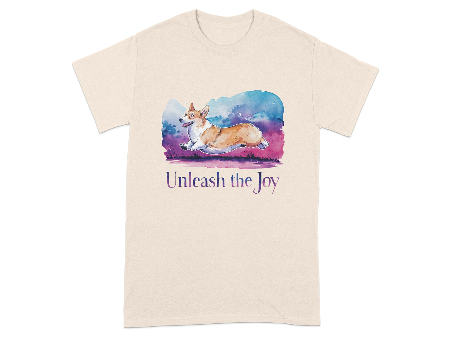 Unleash the Joy Corgi Graphic Tee Shirt product type