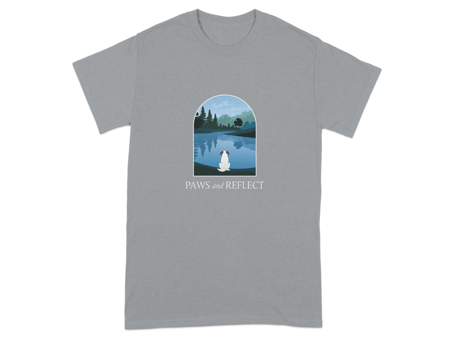 Paws and Reflect Graphic Design T-shirt product