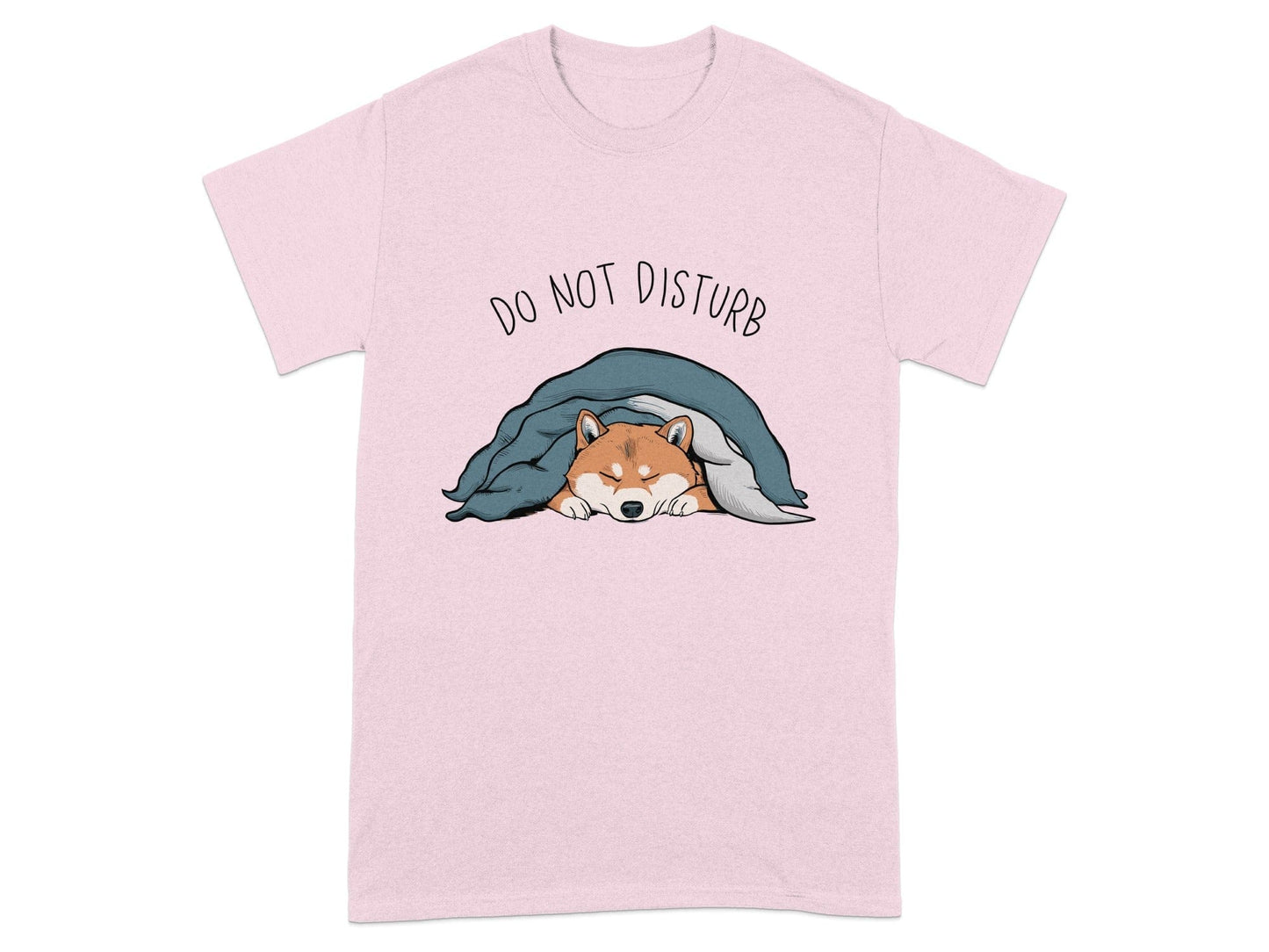 Do Not Disturb Sleeping Dog Graphic Tee shirt product type