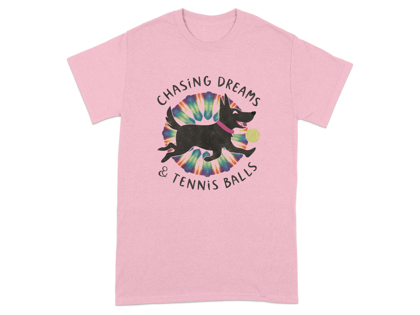 Chasing Dreams Tennis Balls Graphic T-Shirt product