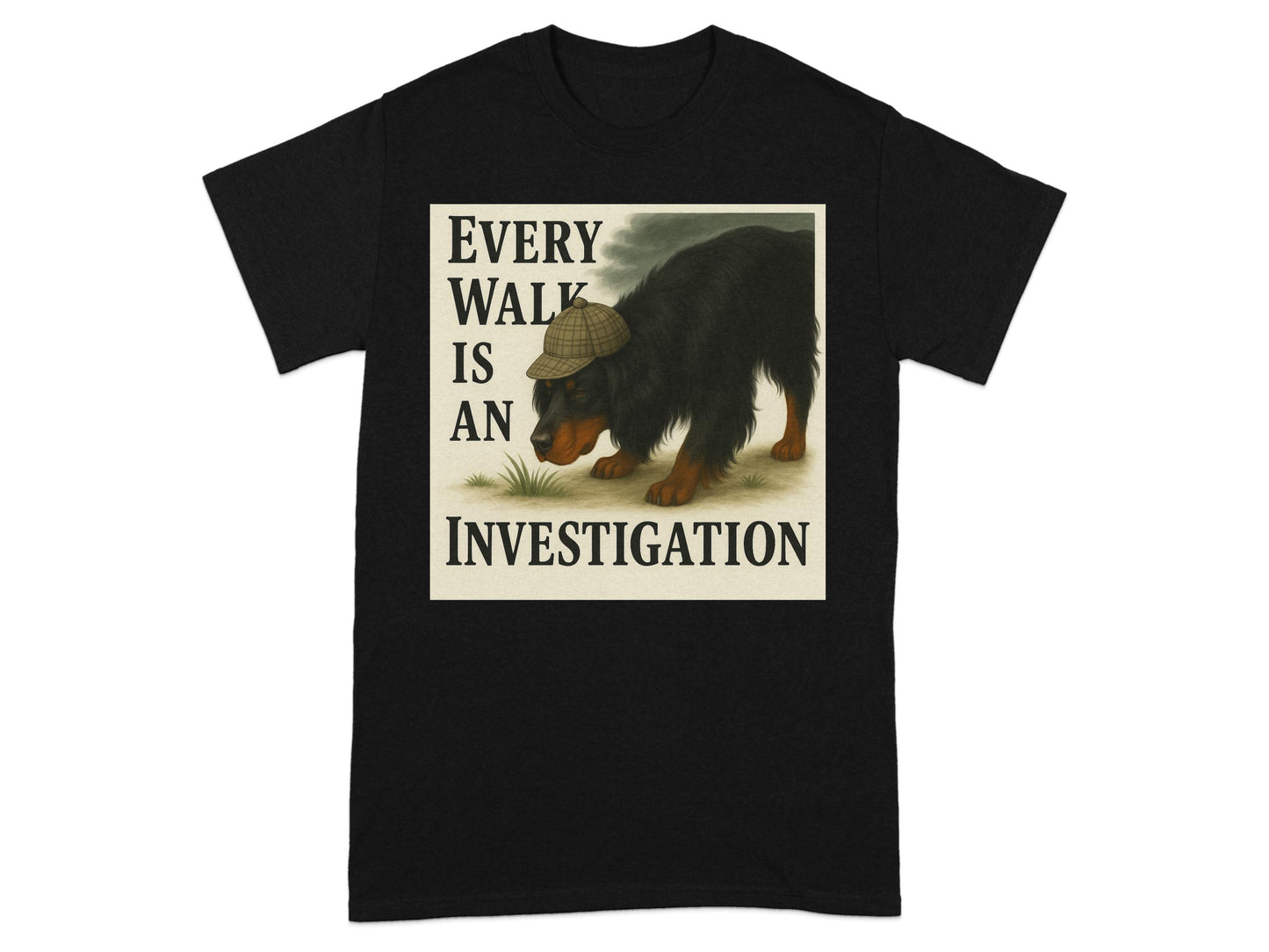 Every Walk is an Investigation T-shirt product