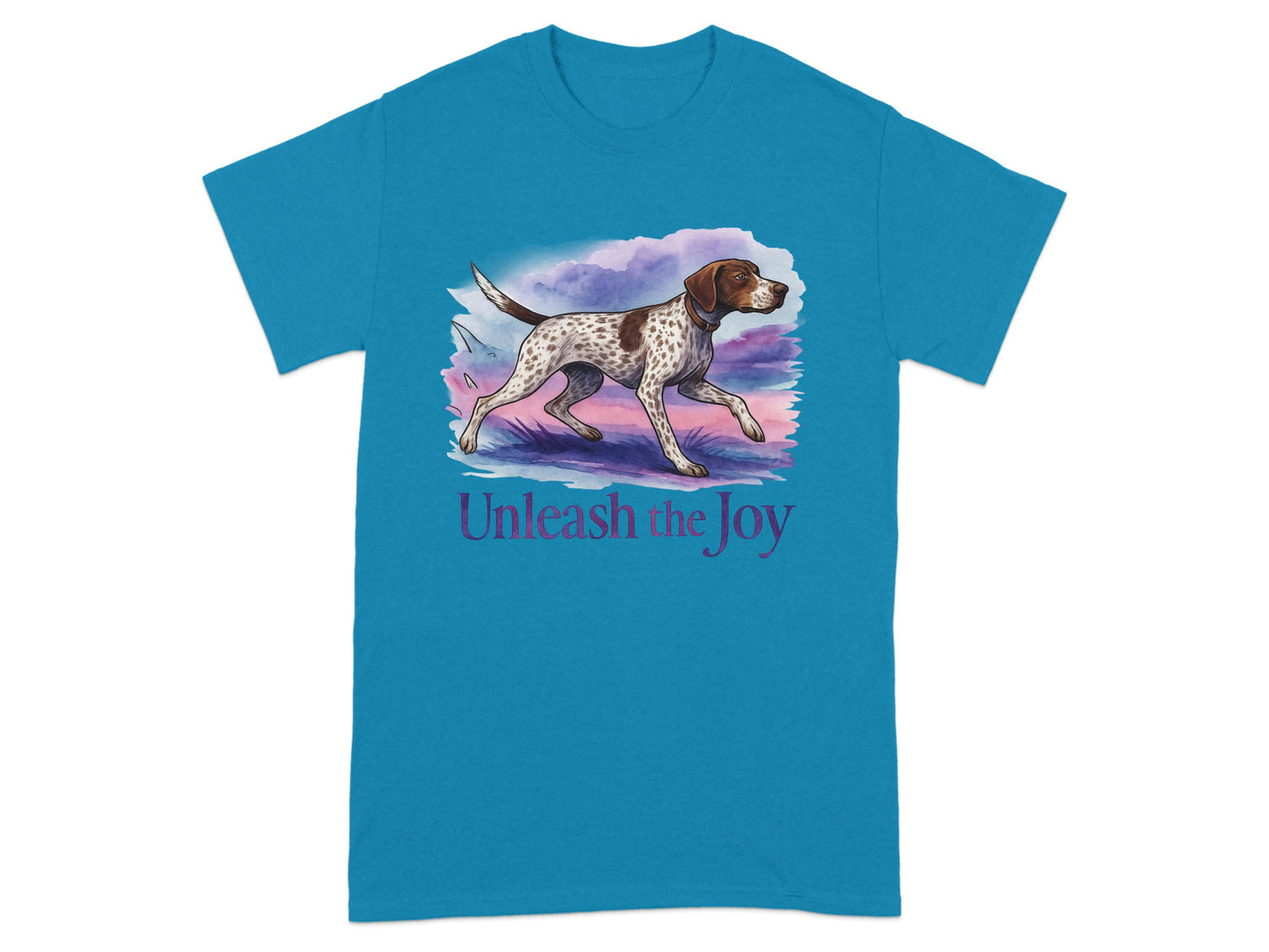 Unleash the Joy Running Dog Graphic T-Shirt product type