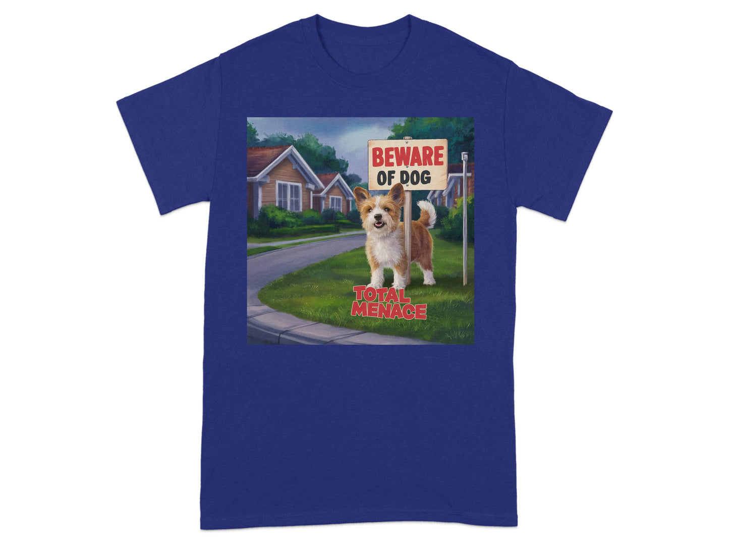 Beware of Dog Total Menace Graphic Tee product