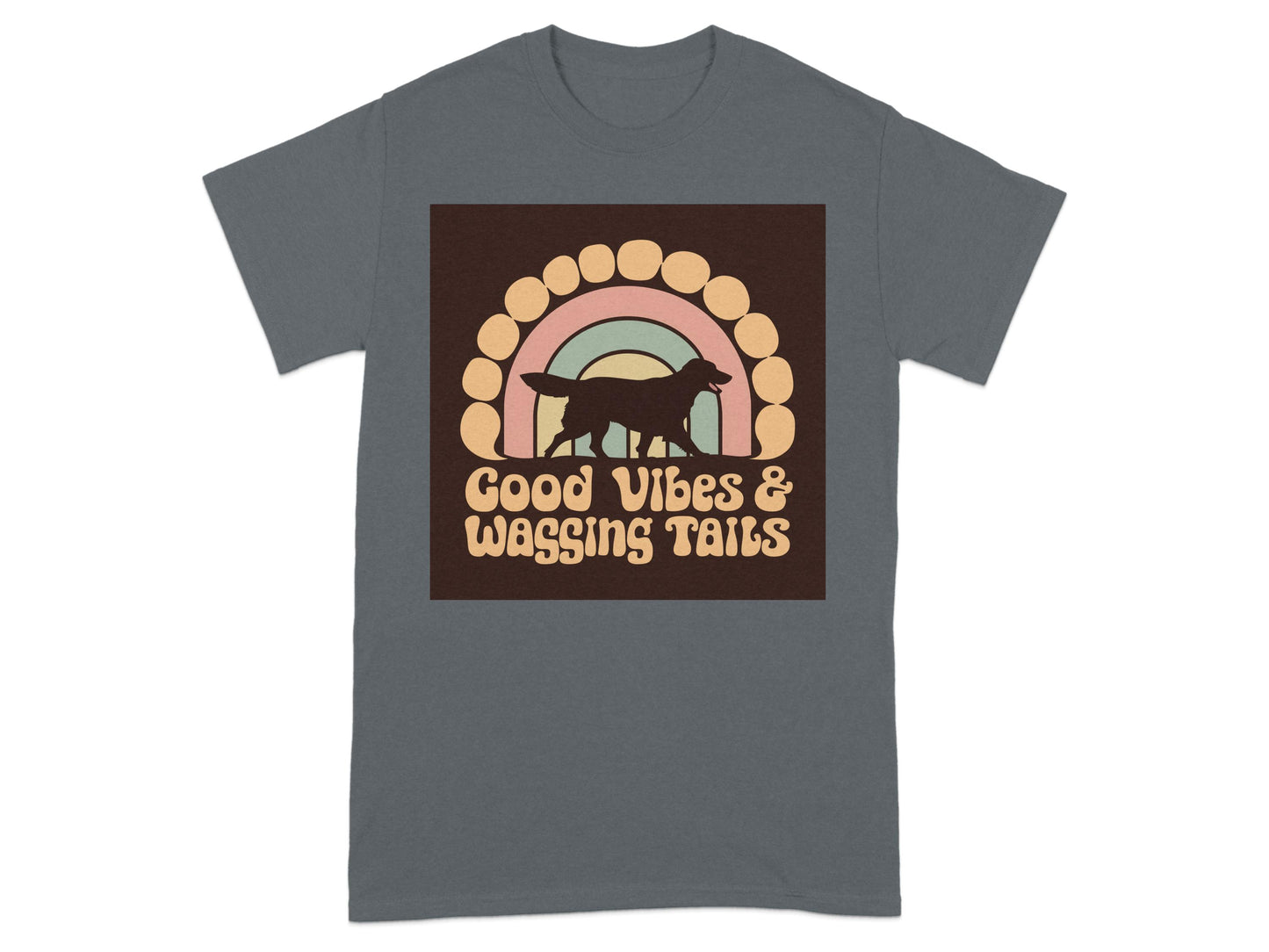 Good Vibes & Wagging Tails T-Shirt product type