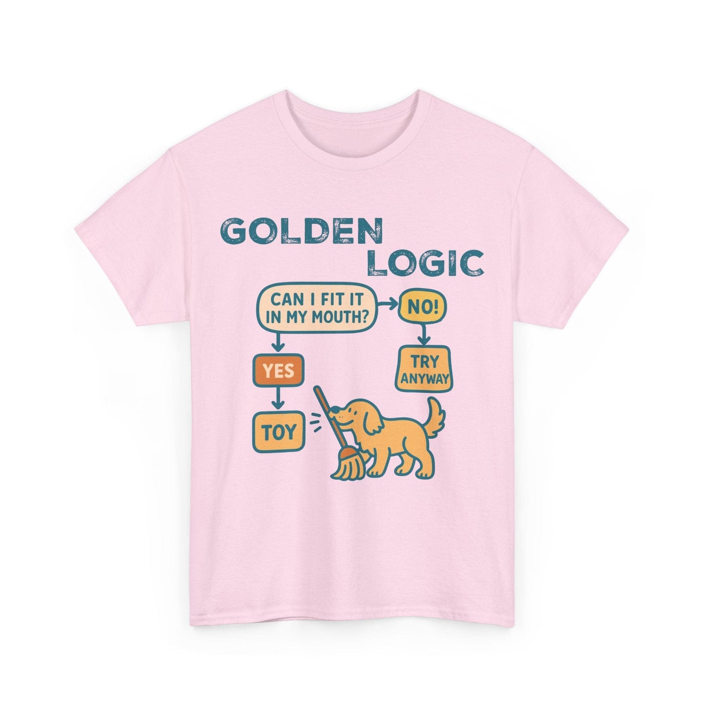 Golden Retriever Logic -- Toy! T-Shirt