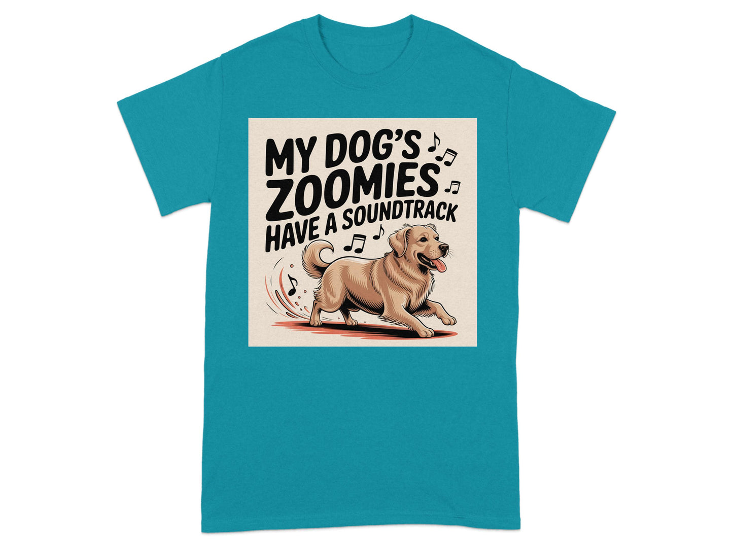 My Dog's Zoomies Have A Soundtrack T-shirt product