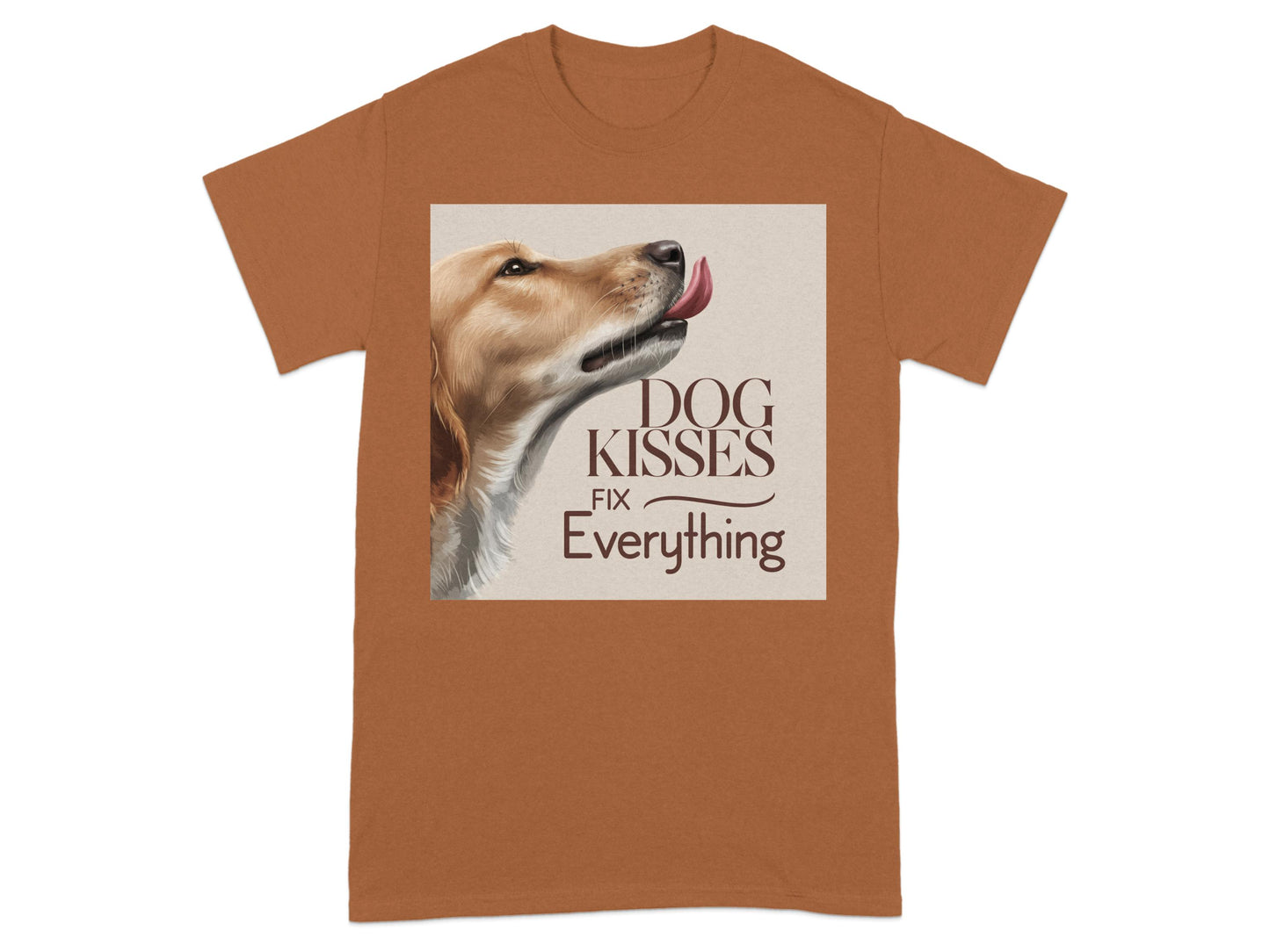 Dog Kisses Fix Everything Graphic T-Shirt product