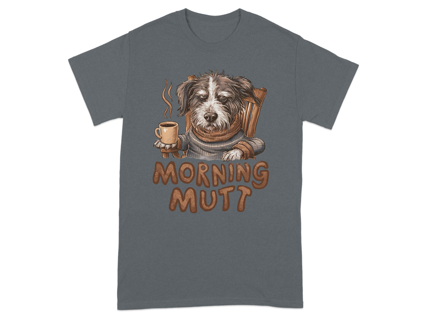 Morning Mutt Funny Dog Lover Graphic Tee product type