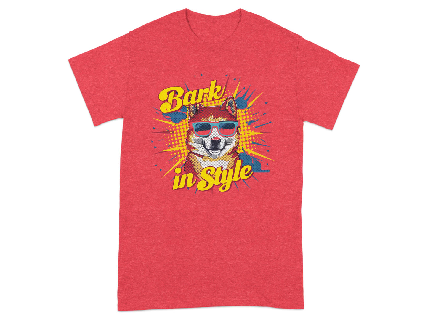 Bark in Style graphic dog with glasses product type