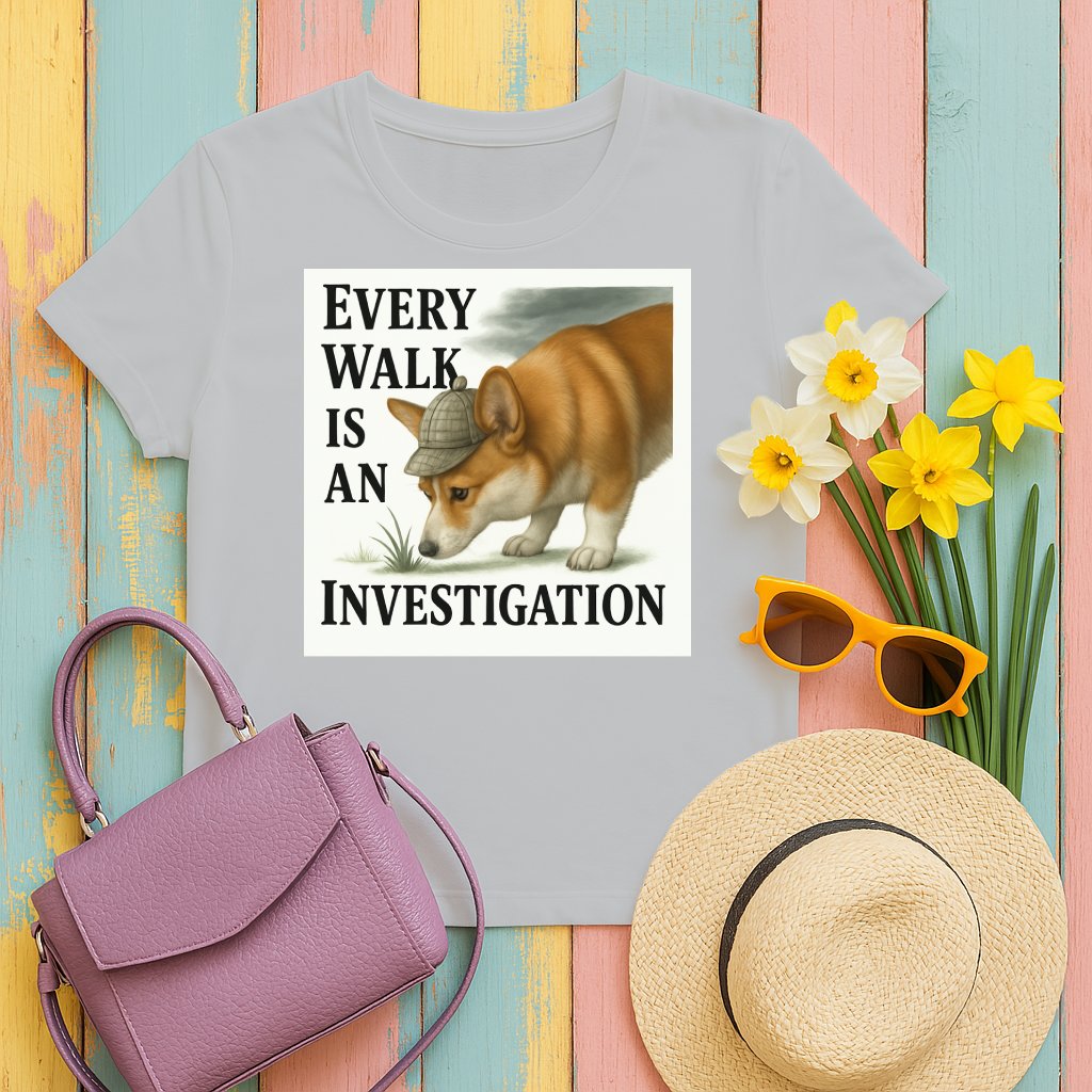 Every Walk Is An Investigation T-shirt product