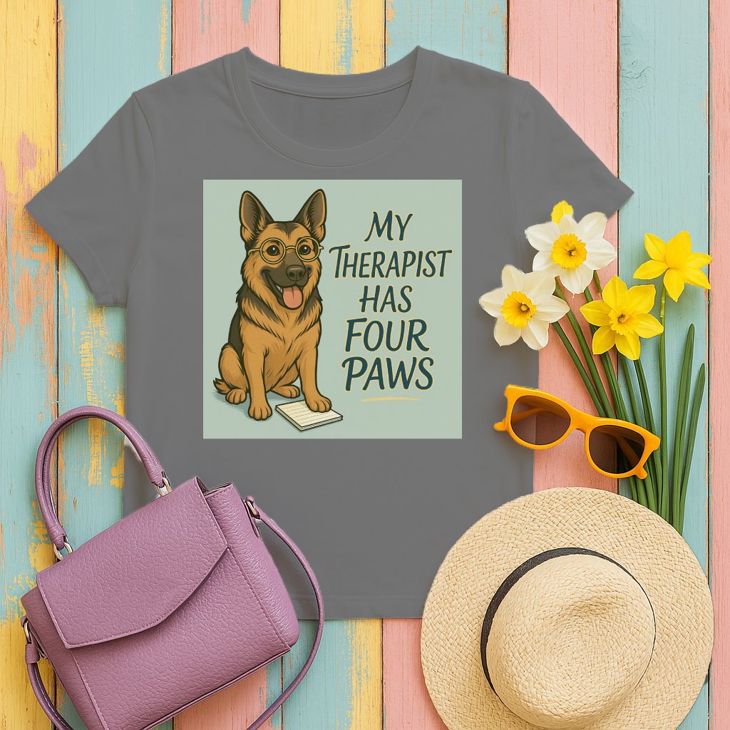 My Therapist Has Four Paws Dog Lover T-shirt product type