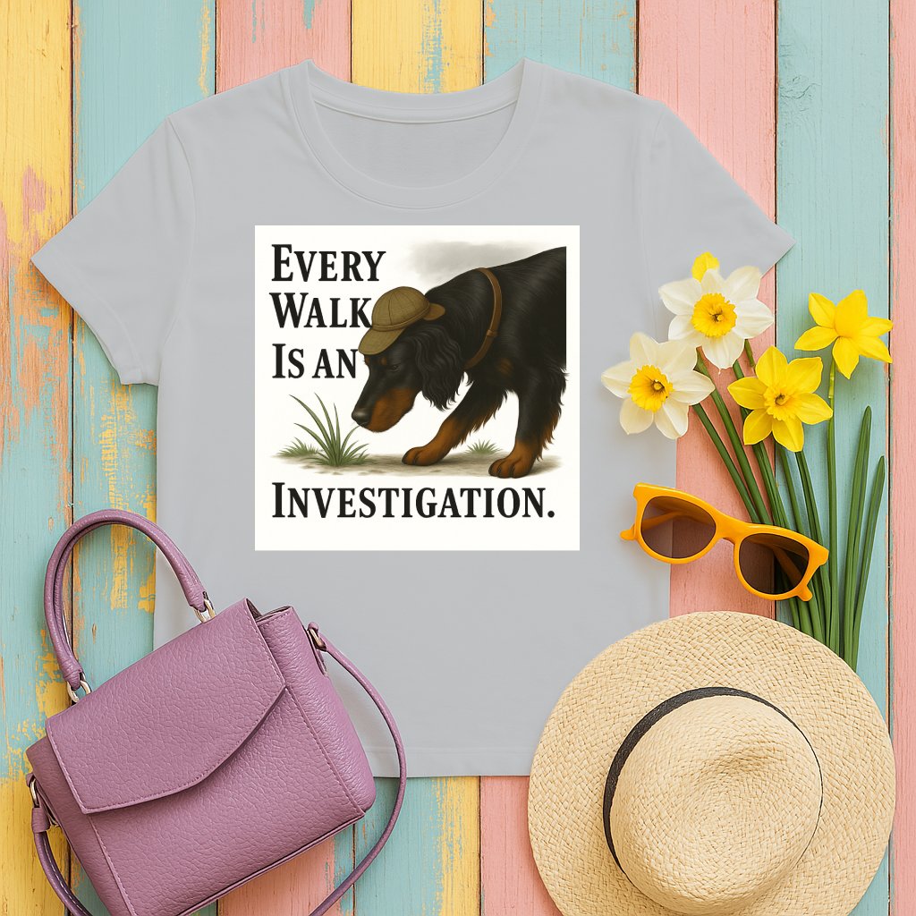 Every Walk Is An Investigation Shirt product