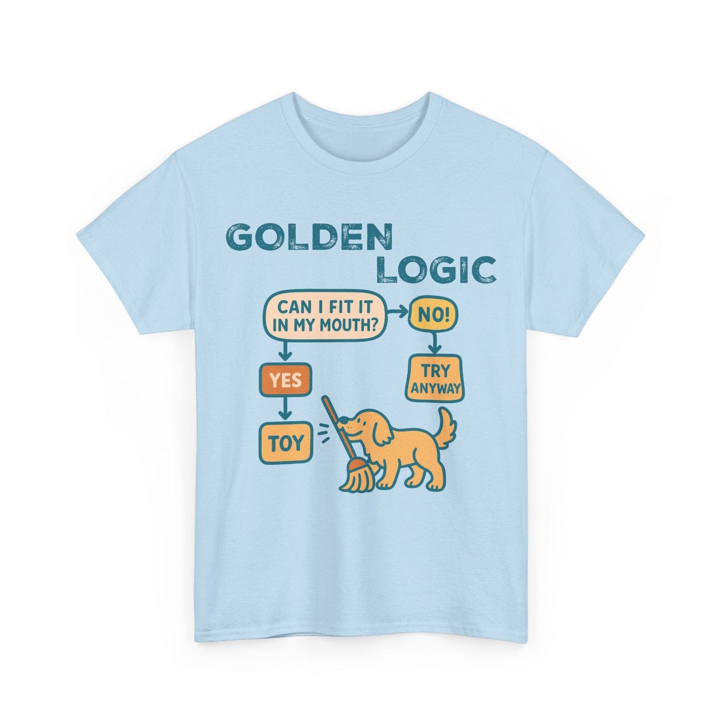 Golden Retriever Logic -- Toy! T-Shirt