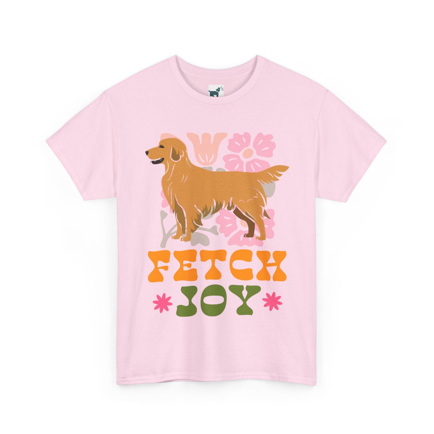Fetch Joy Golden Retriever T Shirt