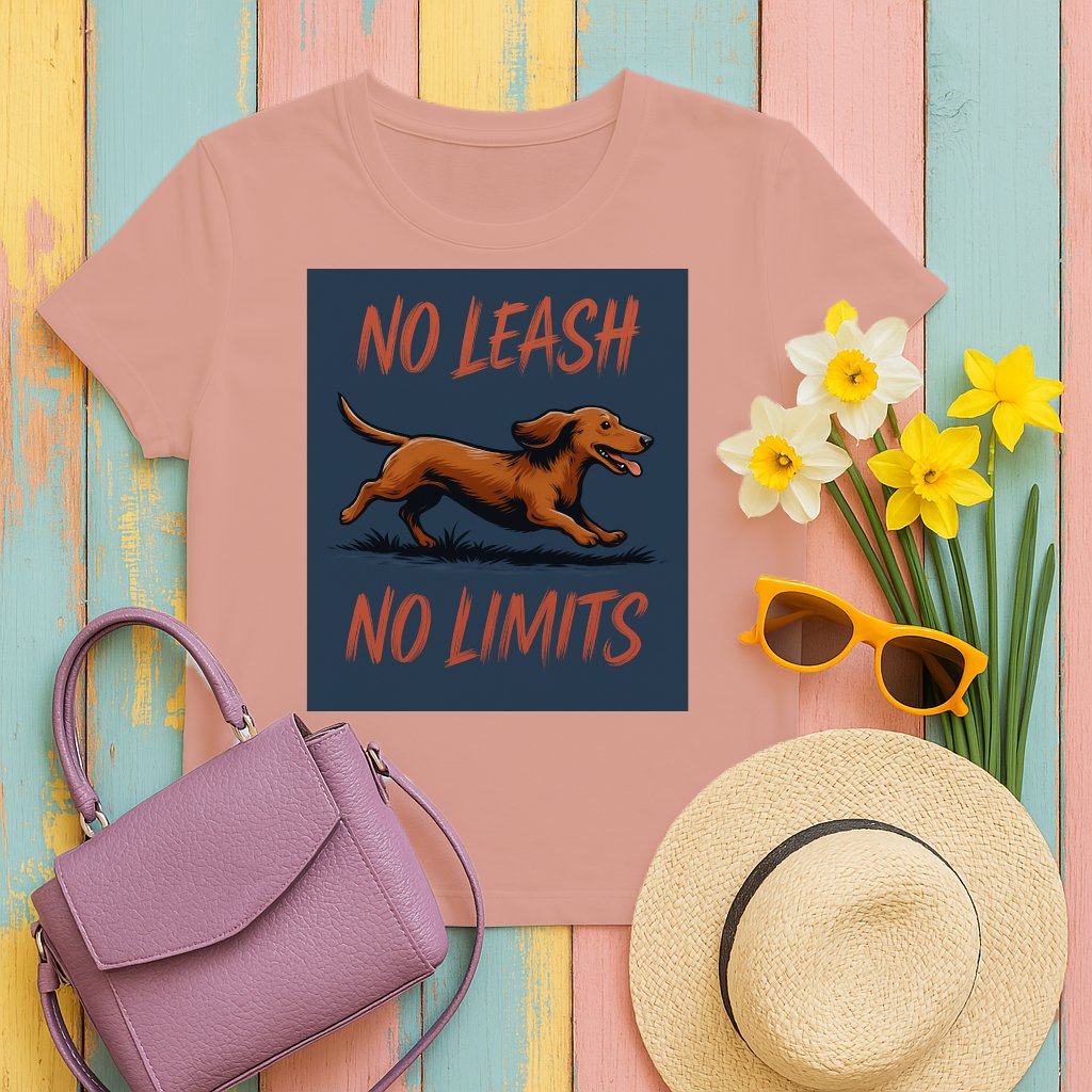 No Leash No Limits Graphic T-Shirt product type