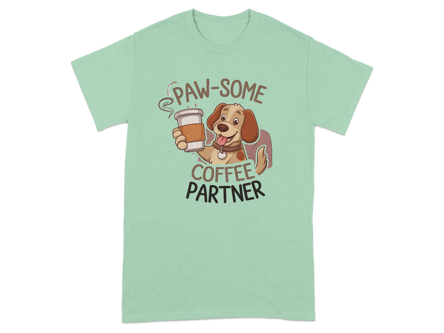 Paw-Some Coffee Partner Graphic Tee product type