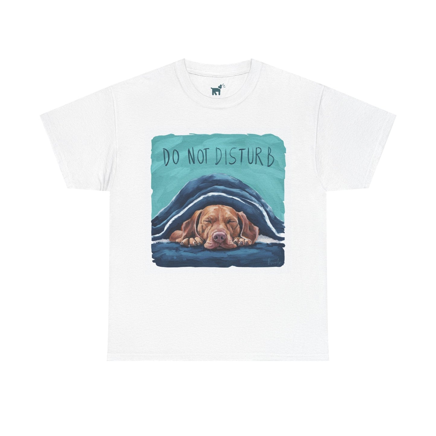Do Not Disturb Vizsla T Shirt White T-Shirt