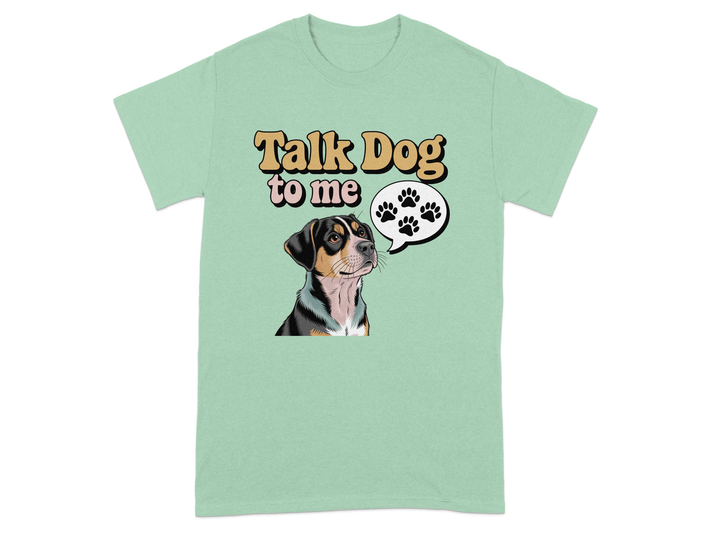 Talk Dog to Me Graphic Tee Shirt product type