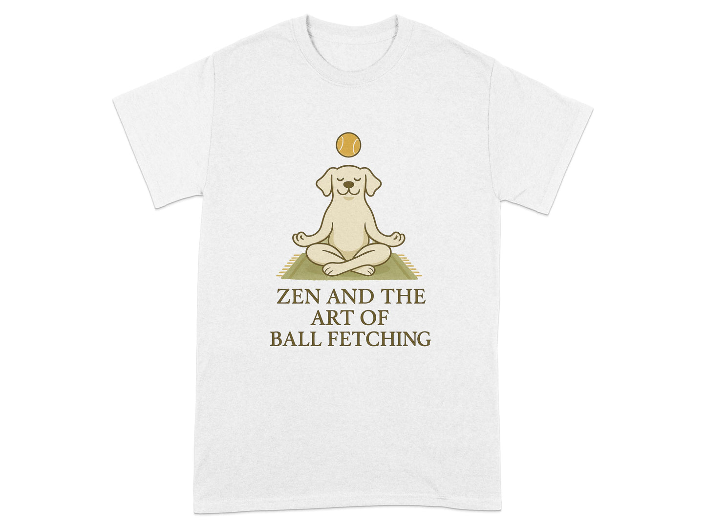 Zen And The Art Of Ball Fetching T-shirt product