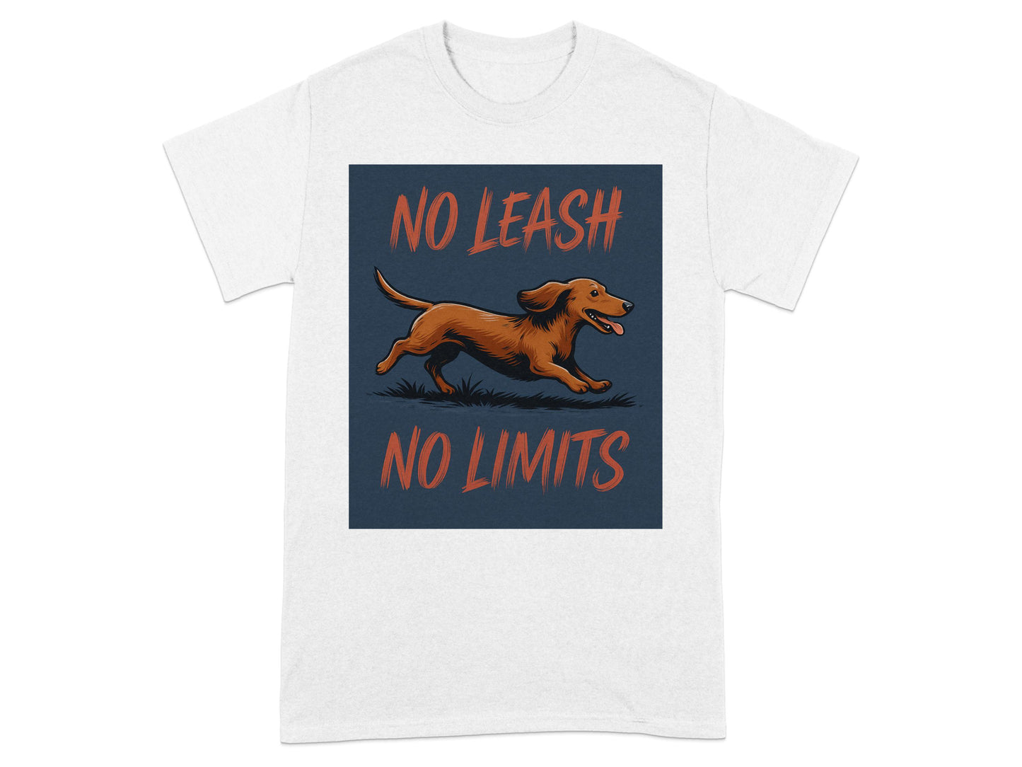 No Leash No Limits Fun Dog Lover T-shirt product
