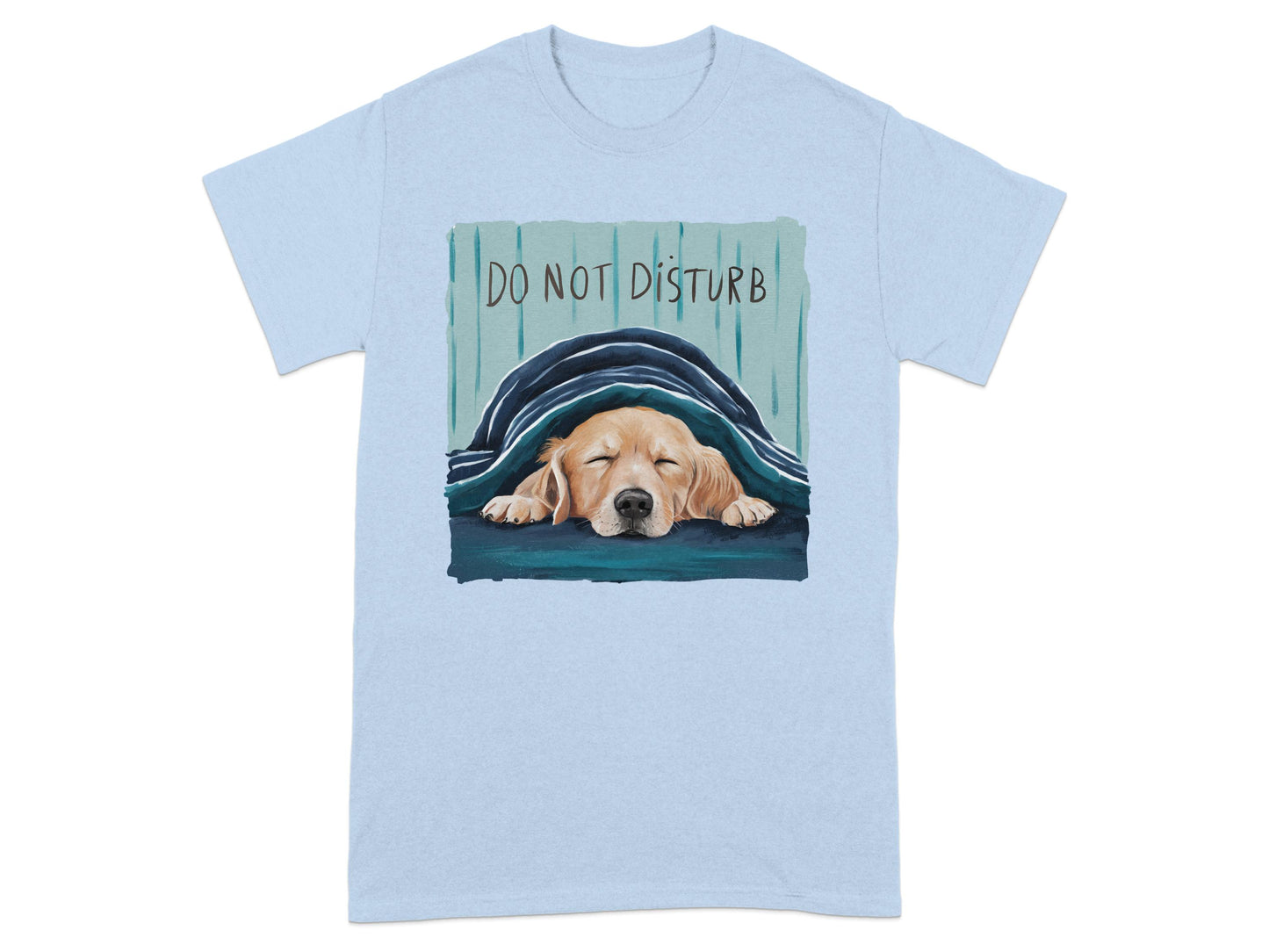 Do Not Disturb Sleeping Dog Graphic T-Shirt product type
