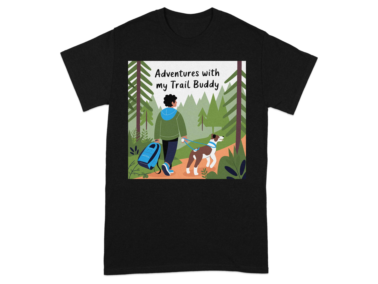 Adventures with my Trail Buddy Graphic T-Shirt product