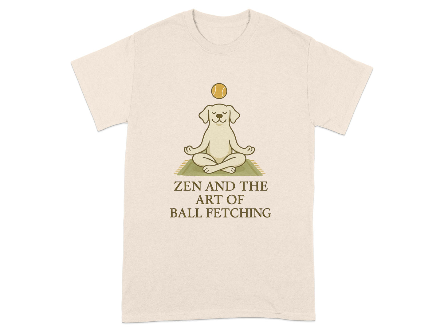 Zen And The Art of Ball Fetching T-shirt product