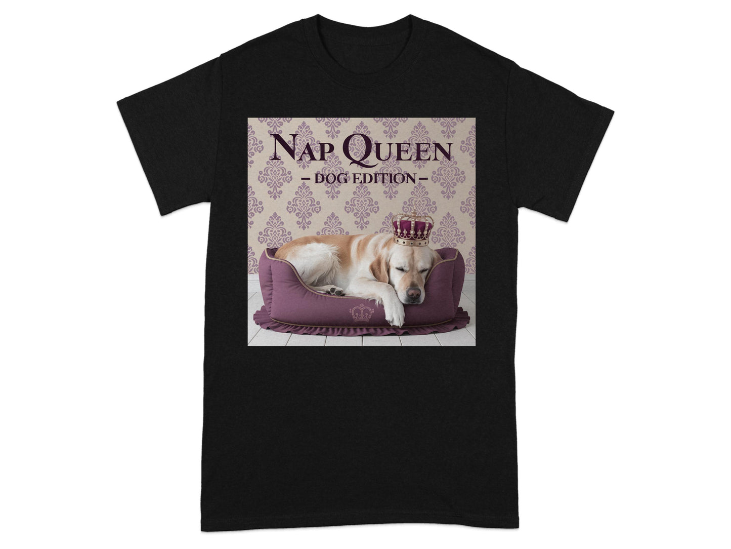 Nap Queen Dog Edition Graphic Printed T-shirt product