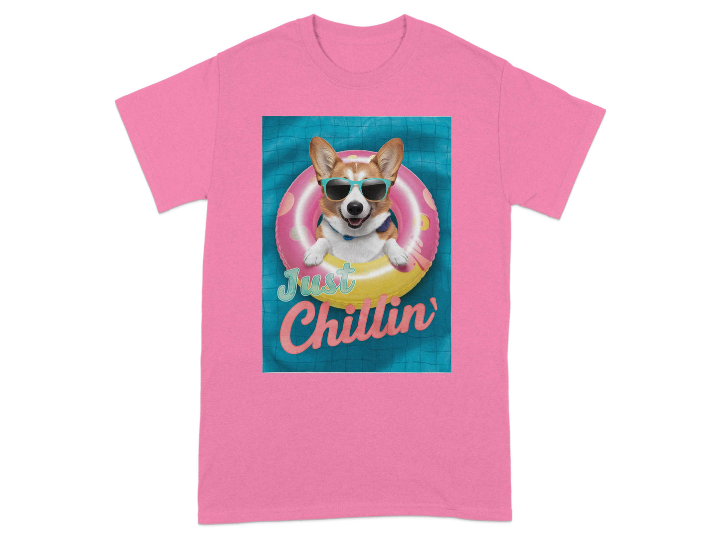 Just Chillin' Corgi with Sunglasses T-shirt product type