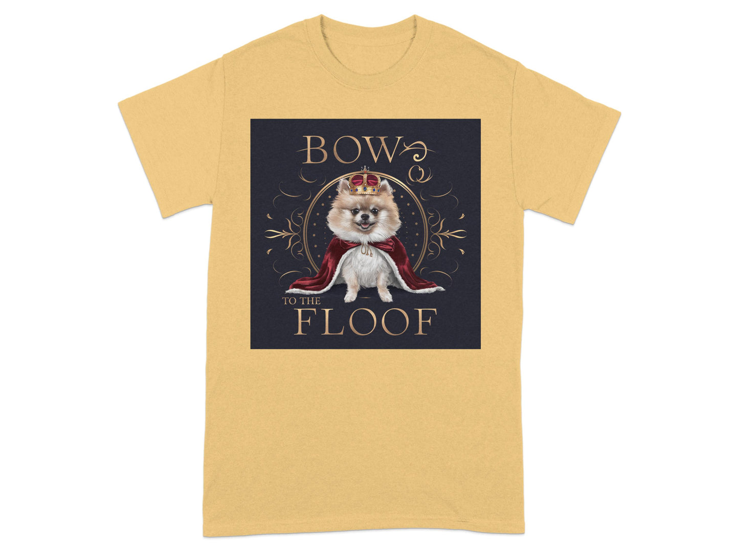 Bow to the Floof Dog King Graphic T-shirt product