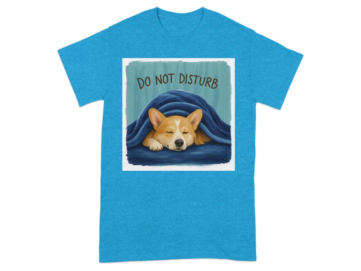 Do Not Disturb Sleeping Dog Design T-Shirt product