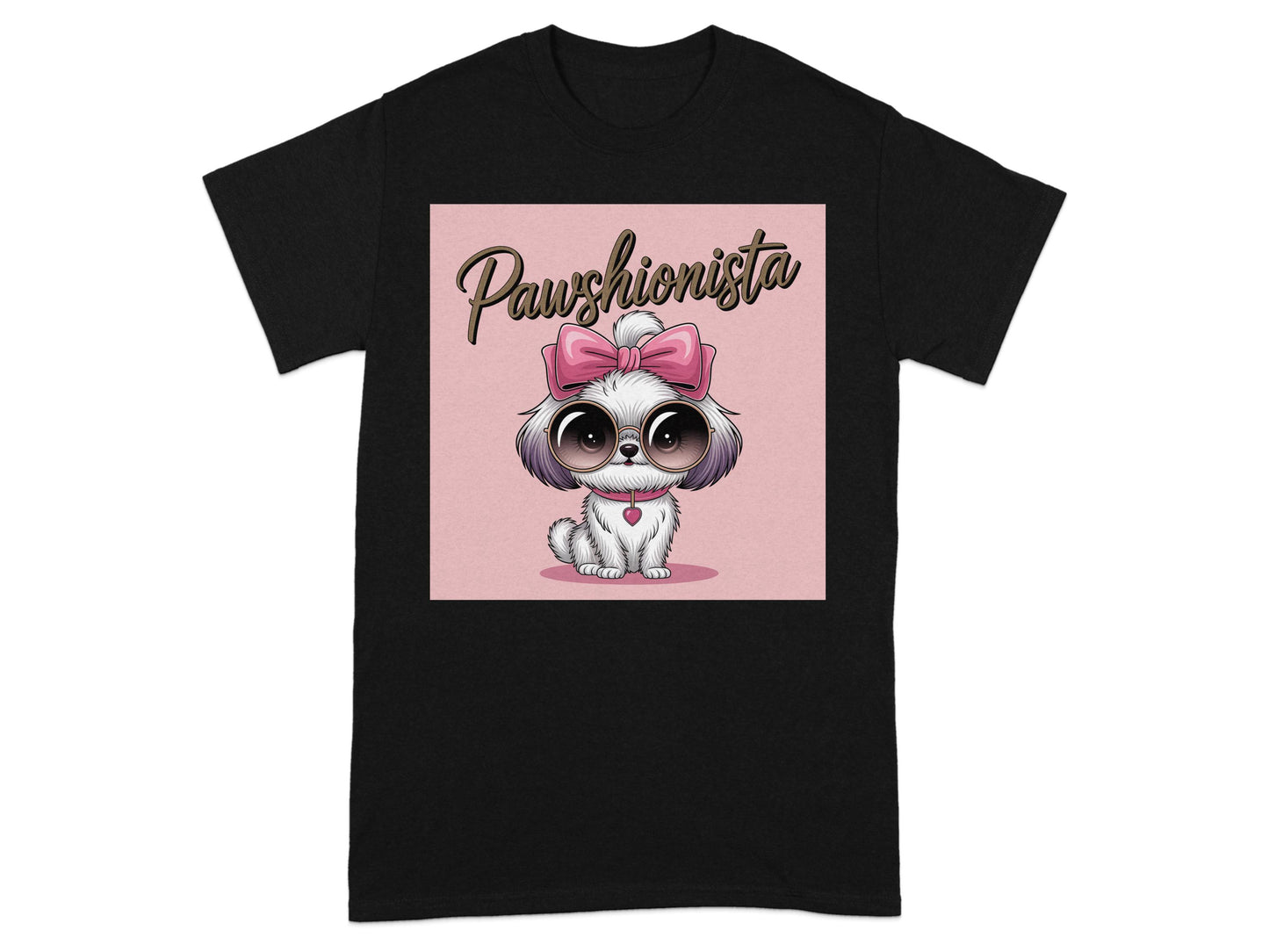 Cute Pawshionista Graphic Tee product type