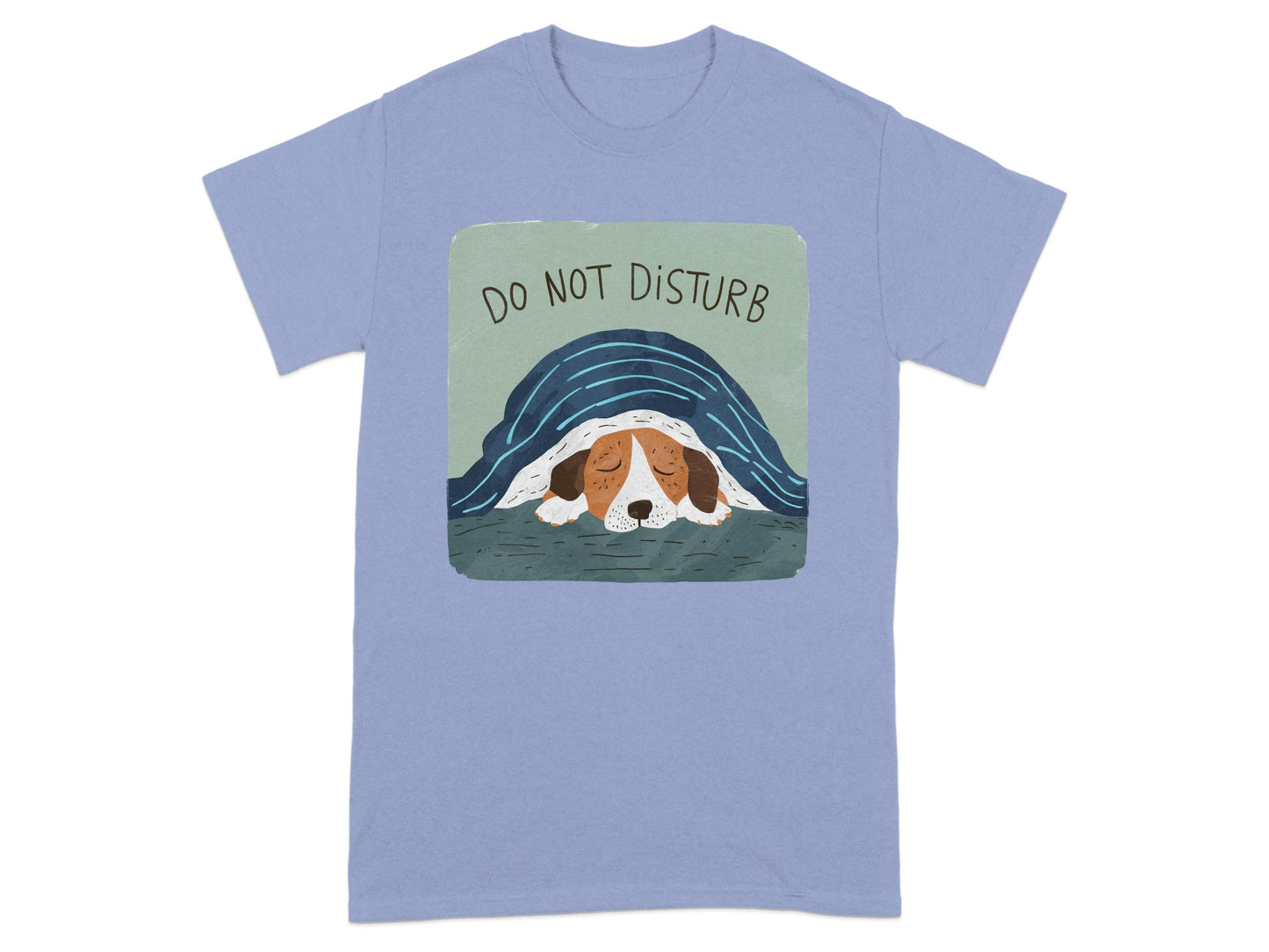Adorable Sleeping Dog Do Not Disturb T-Shirt product type