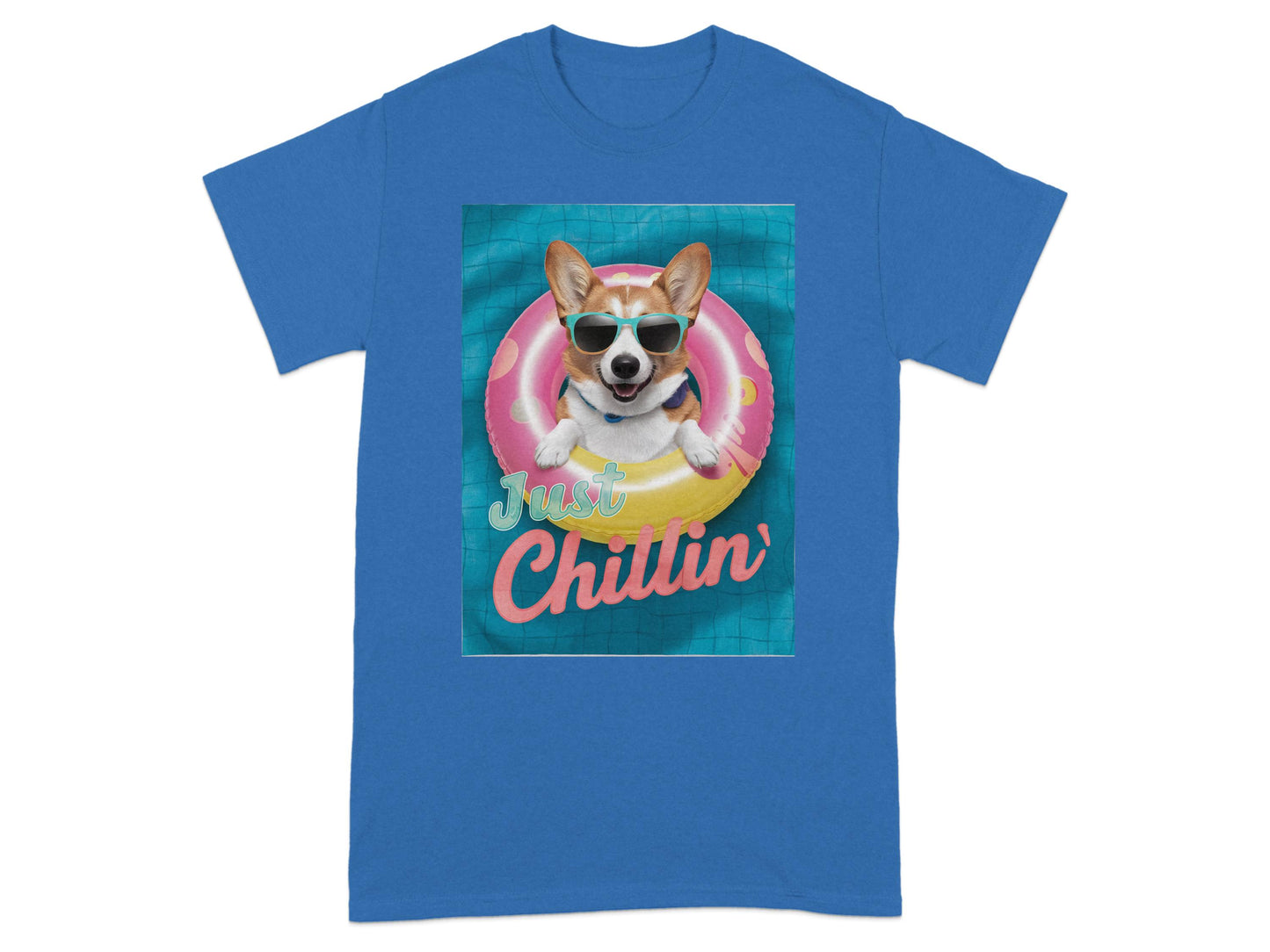 Just Chillin' Corgi in Sunglasses T-shirt product type